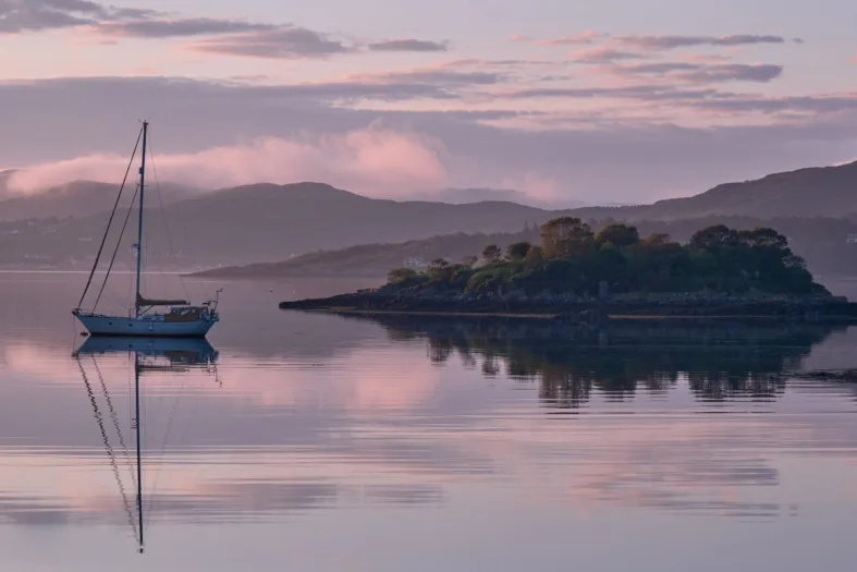 Boat on Loch Sheildaig