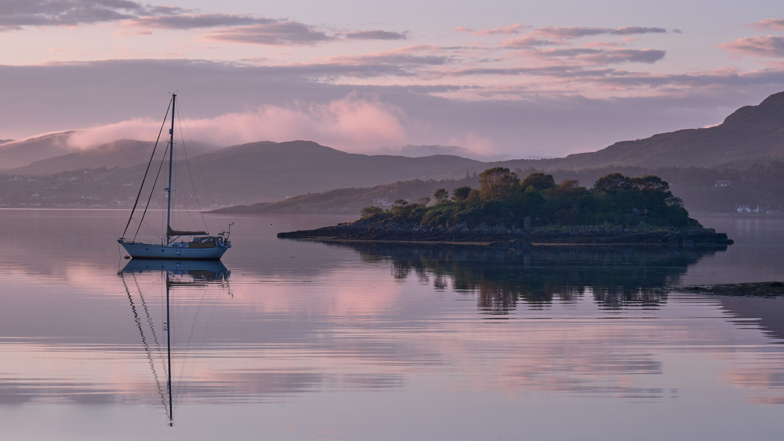 Boat on Loch Sheildaig